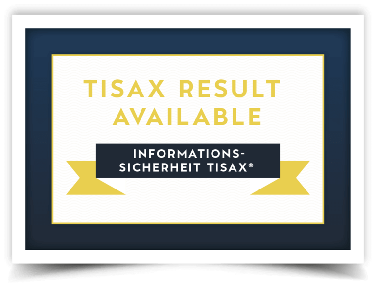 TISAX Result Available Informationssicherheit TISAX®